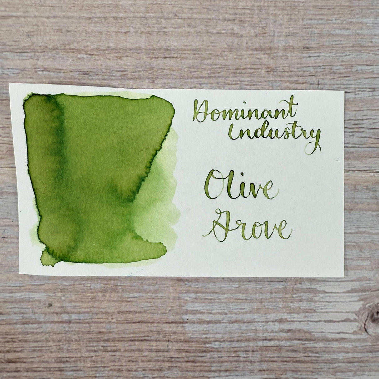 Dominant Industry Olive Grove - 25ml Bottled Ink
