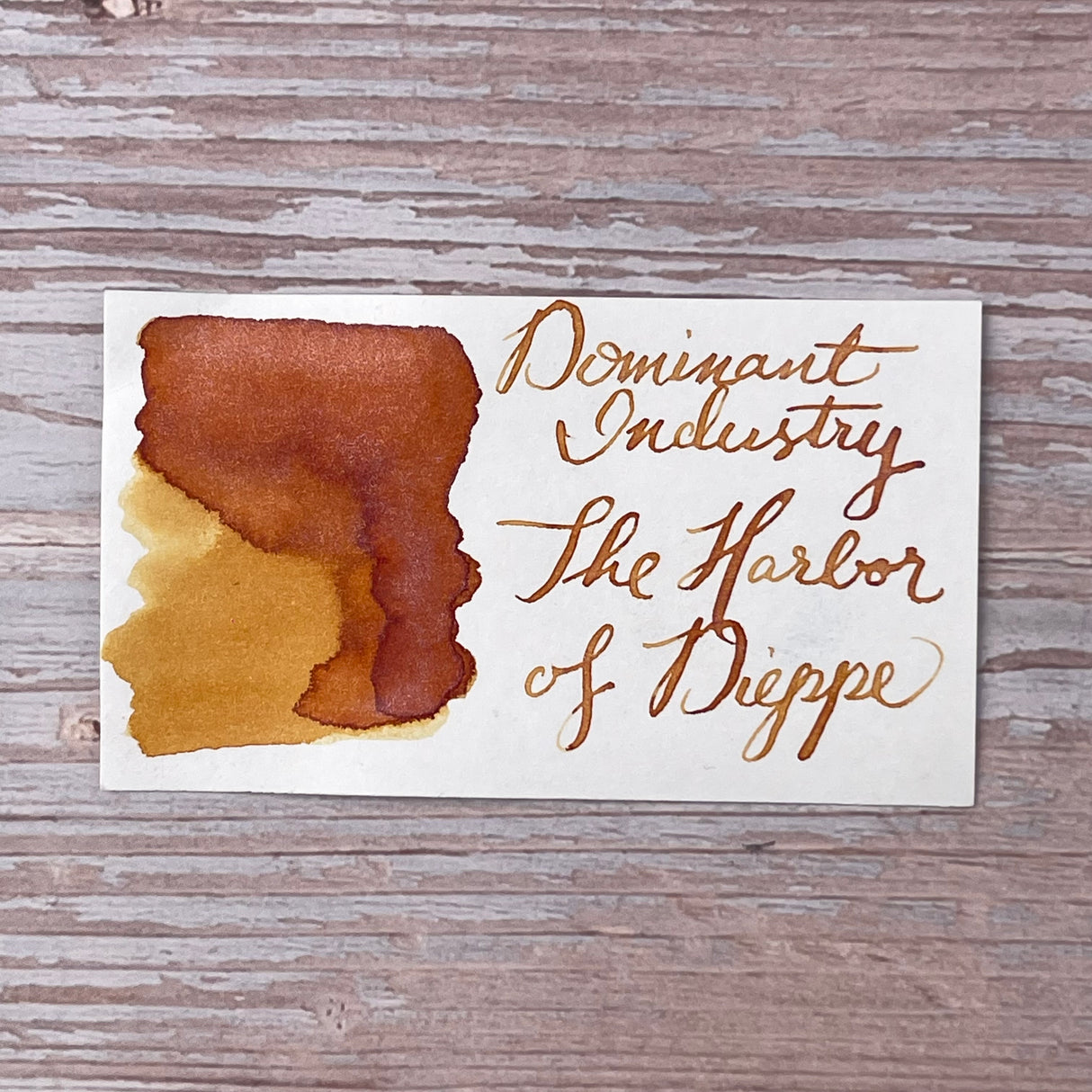 Dominant Industry The Harbor of Dieppe - 25ml Bottled Ink