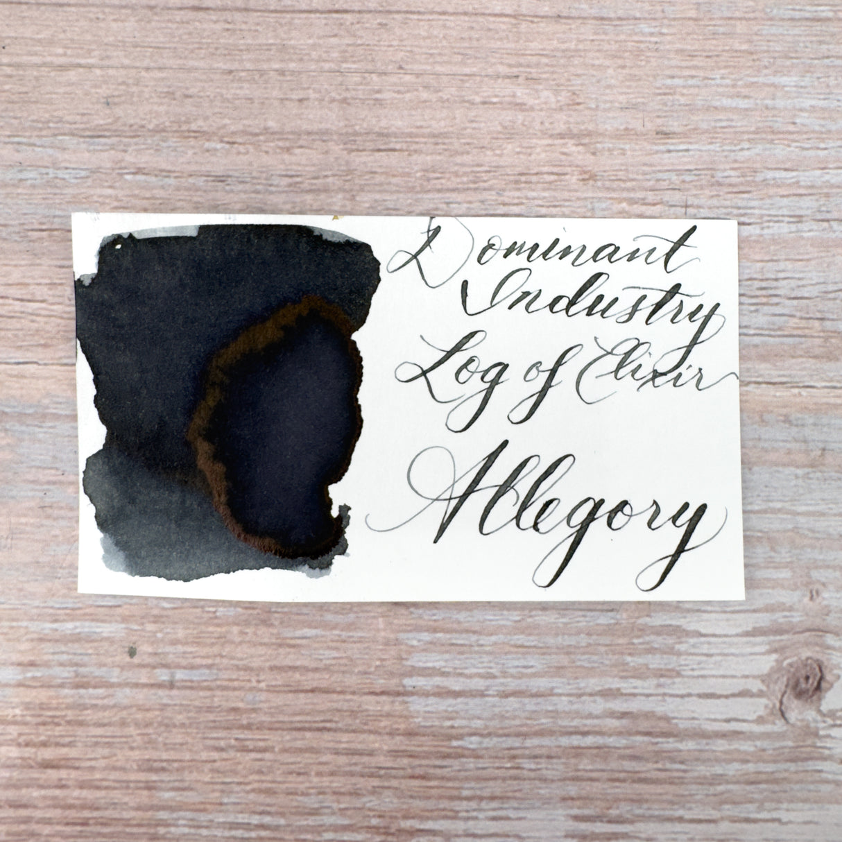 Dominant Industry Allegory - 25ml Bottled Ink