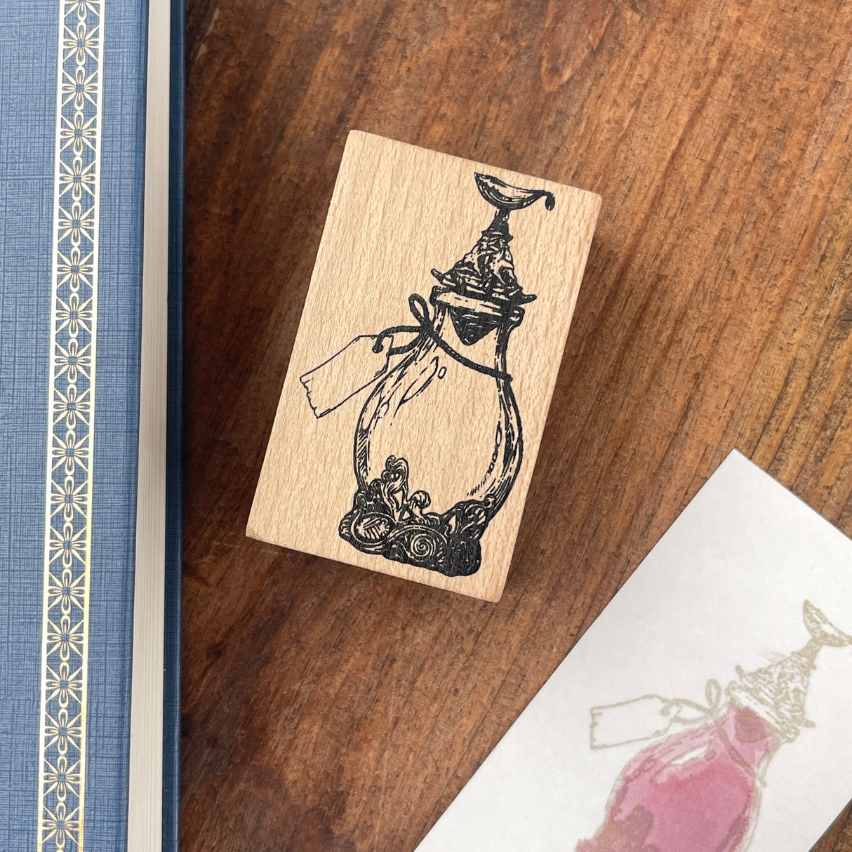 Dominant Industry Wood Stamp - A Log of Atlantis