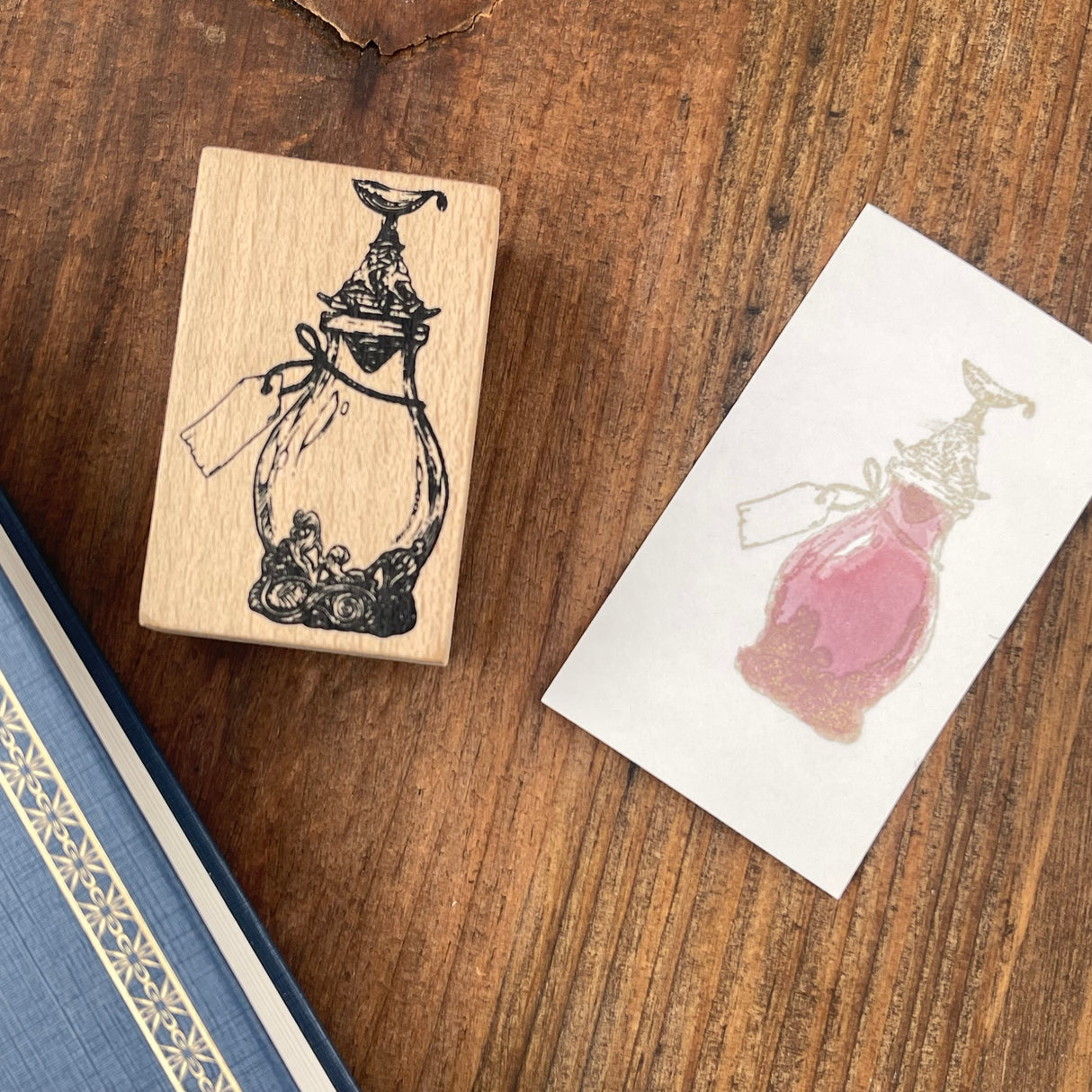 Dominant Industry Wood Stamp - A Log of Atlantis