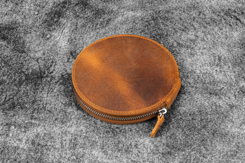 Galen Leather The Nib Circle - Leather Zip Nib Case for 12 Nibs