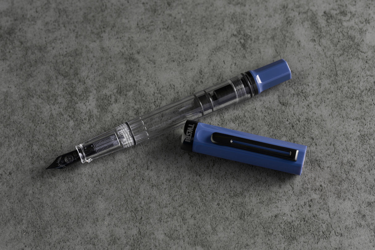 TWSBI Eco Fountain Pen - Slate Blue w/ Onyx