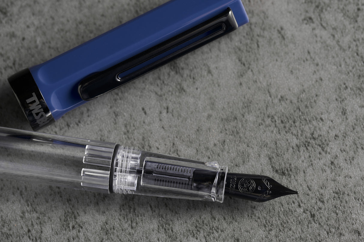 TWSBI Eco Fountain Pen - Slate Blue w/ Onyx