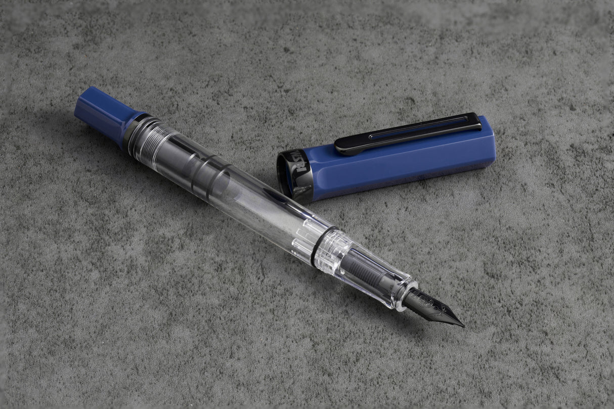 TWSBI Eco Fountain Pen - Slate Blue w/ Onyx