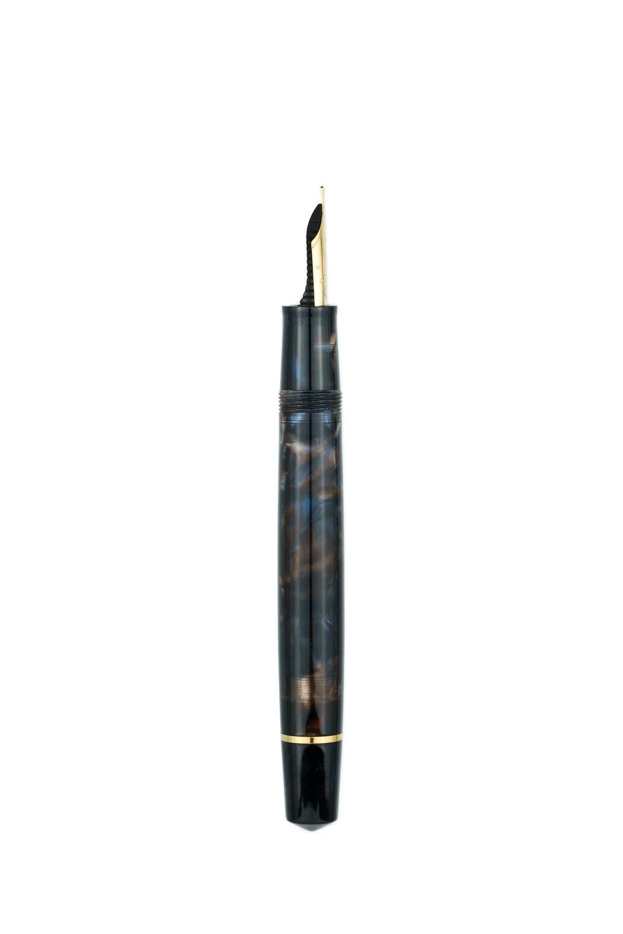 Omas Bologna Galassia Fountain Pen - Gold Trim