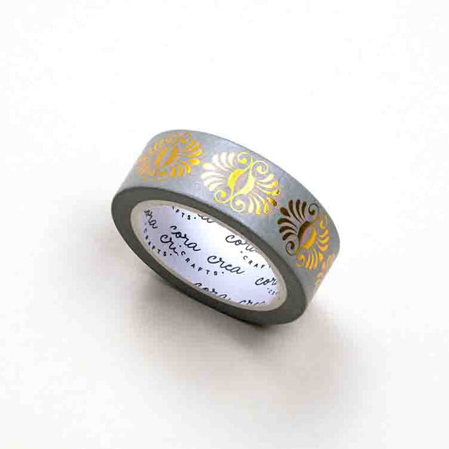 CoraCreaCrafts Dream Gold Foil Washi Tape - Etang