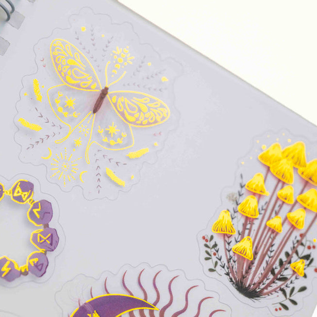 CoraCreaCrafts Mystical Midsummer Sticker Book