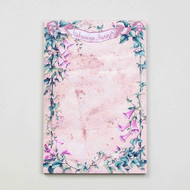 CoraCreaCrafts Dream Notepad - Midsummer Musings
