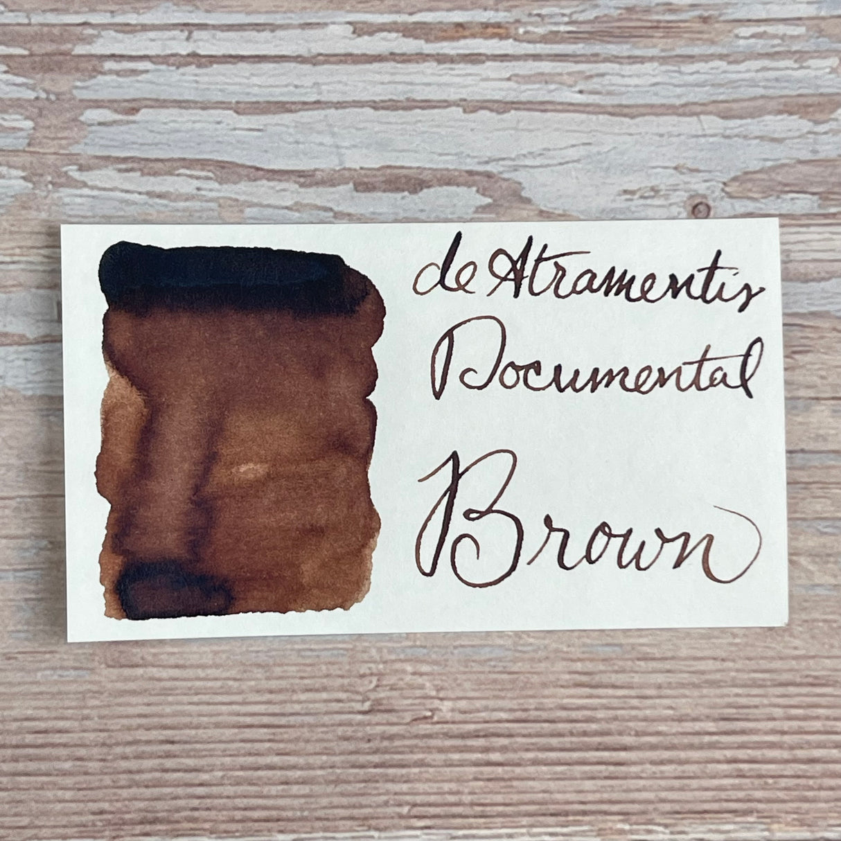 De Atramentis Document Ink Brown - 45ml Bottled ink