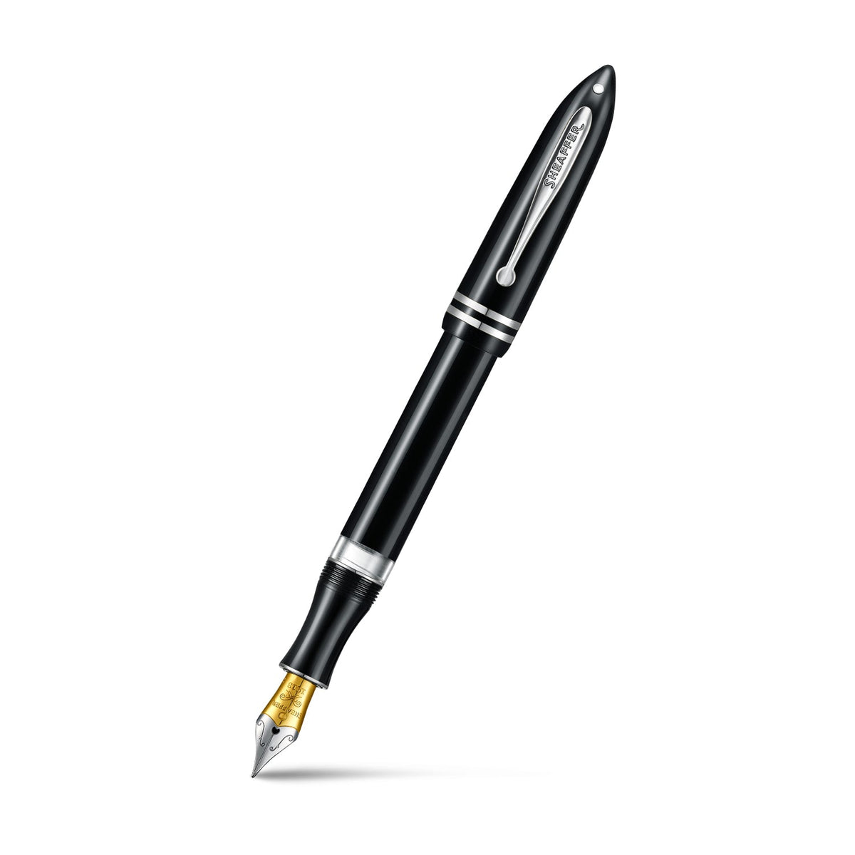 Sheaffer Balance III Fountain Pen - Black w/ Chrome Trim