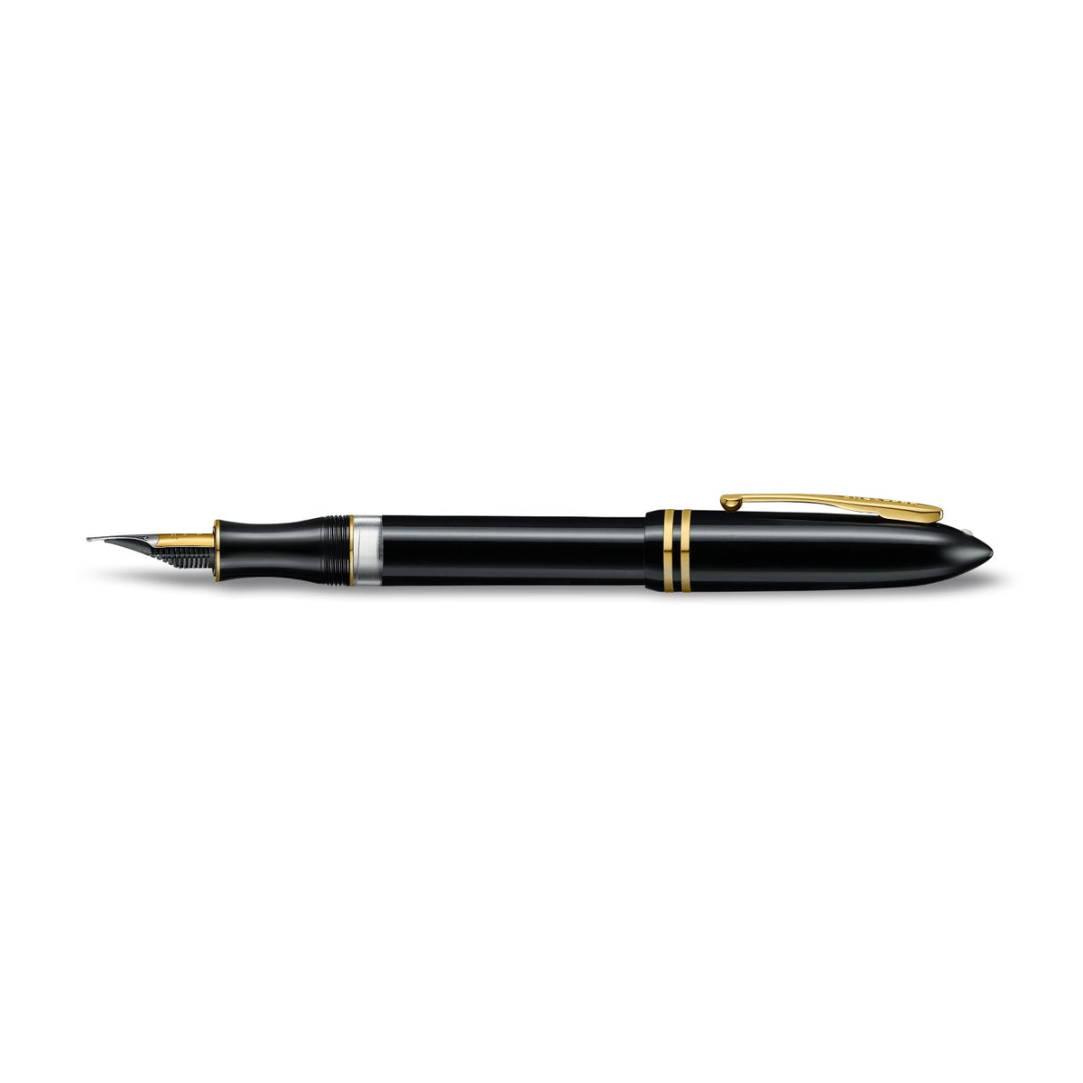 Sheaffer Balance III Fountain Pen - Black w/ Gold Trim