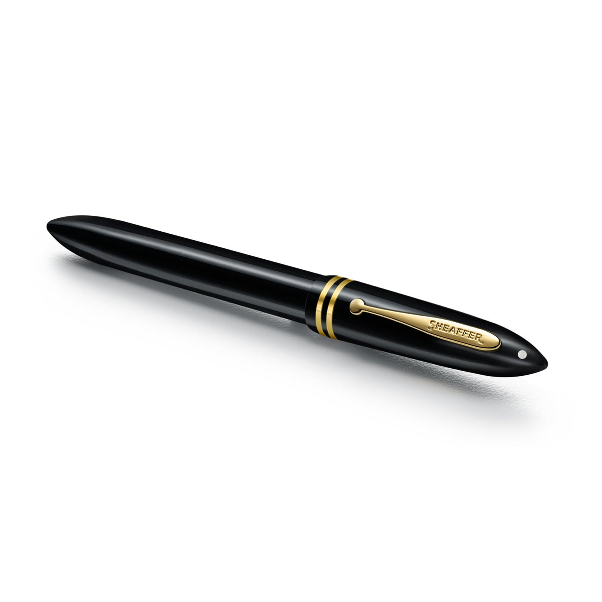 Sheaffer Balance III Rollerball Pen - Black w/ Gold Trim