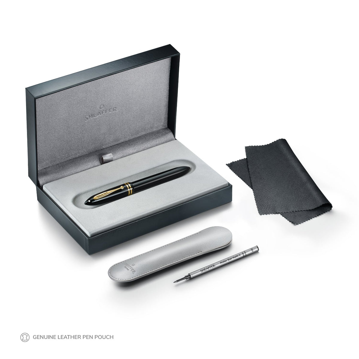 Sheaffer Balance III Rollerball Pen - Black w/ Gold Trim