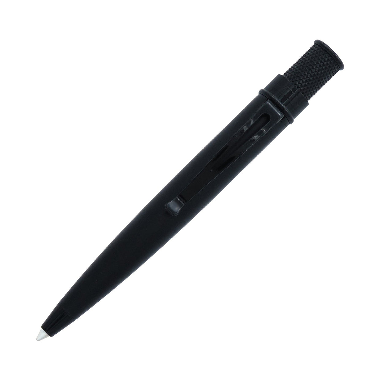 Retro 51 Tornado Elite Ballpoint Pen - Stealth Black