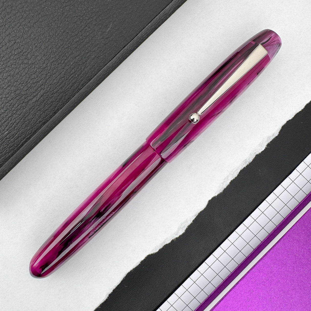 Edison Collier Fountain Pen - Ancient Orchid