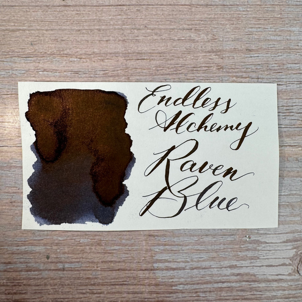 Endless Alchemy Raven Blue - 45ml Bottled Ink