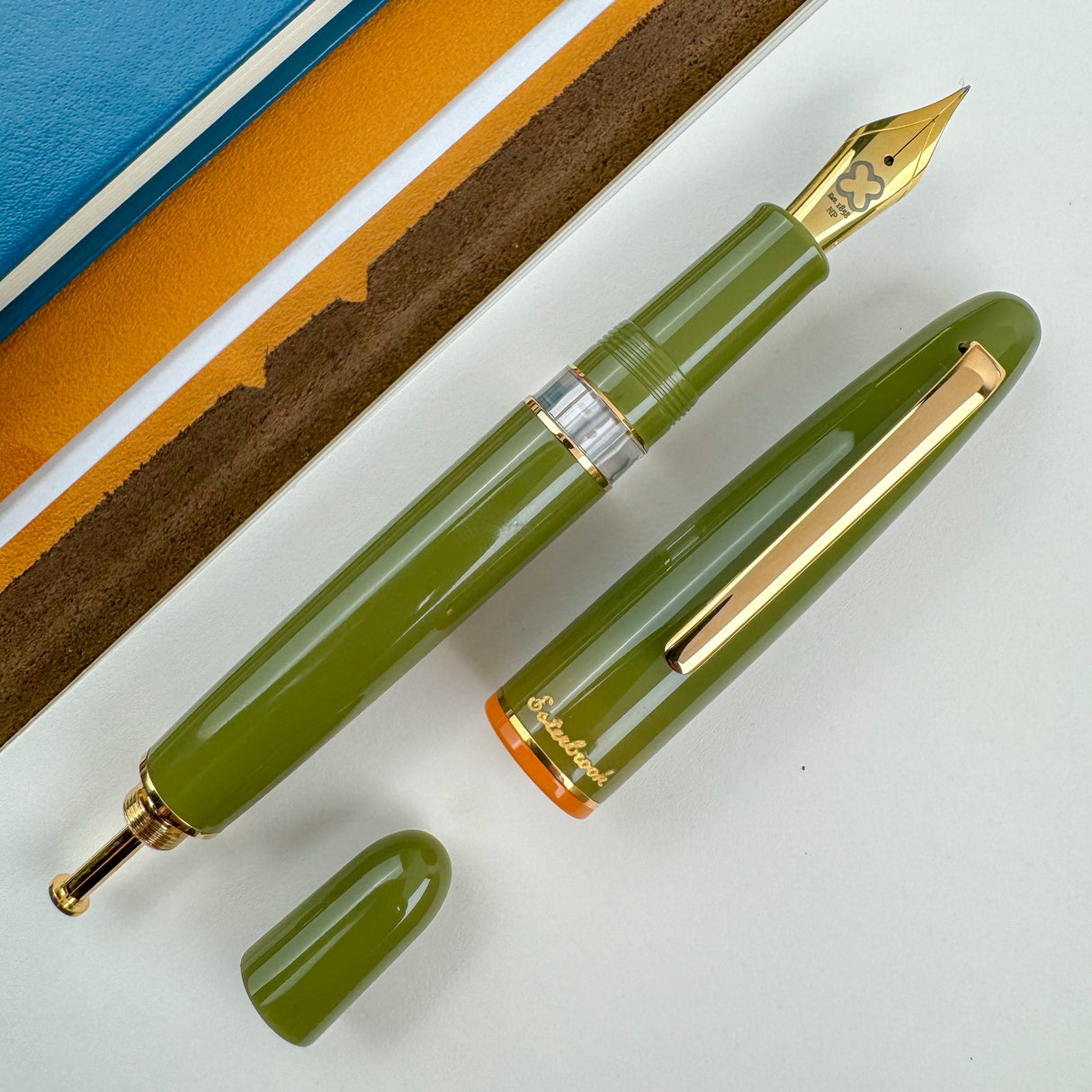 Esterbrook Estie Push Button Fountain Pen - Quirky Leaf