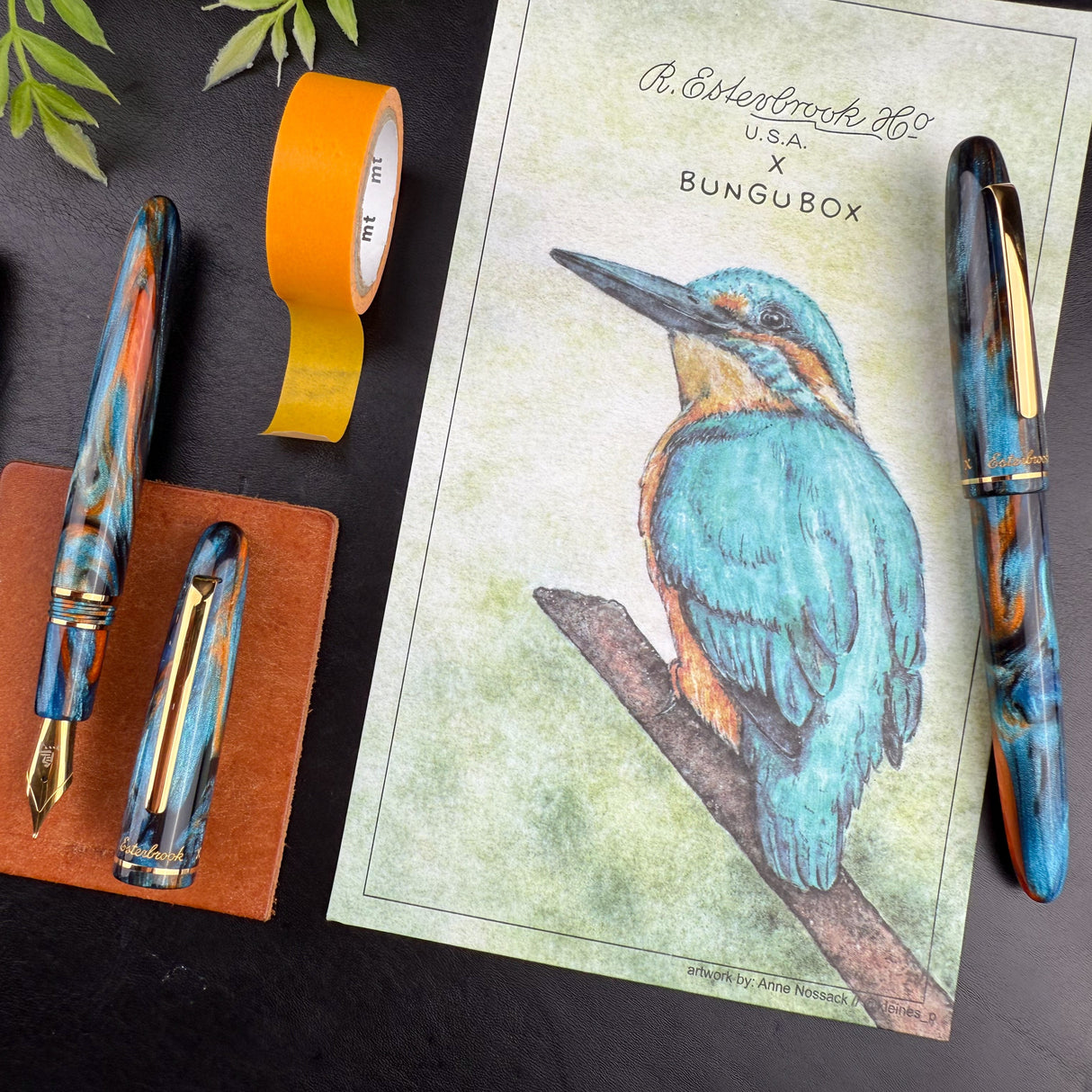 Esterbrook x BUNGUBOX Estie Fountain Pen - Kingfisher (Special Edition)