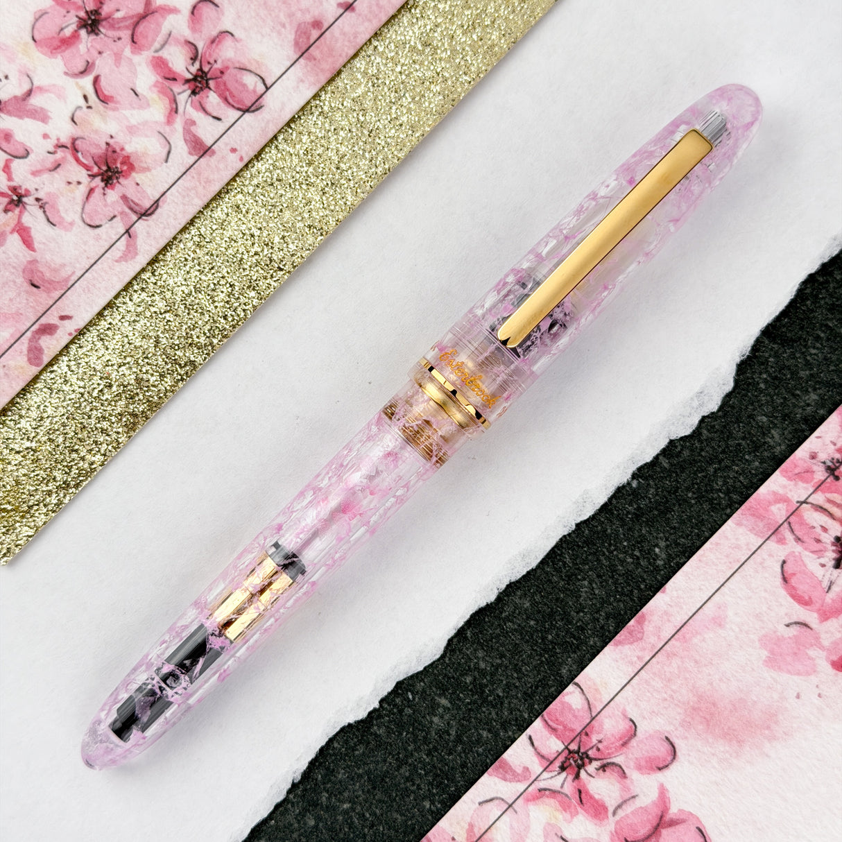 Esterbrook x BUNGUBOX Estie Fountain Pen - Kachofugetsu Flower (Special Edition)