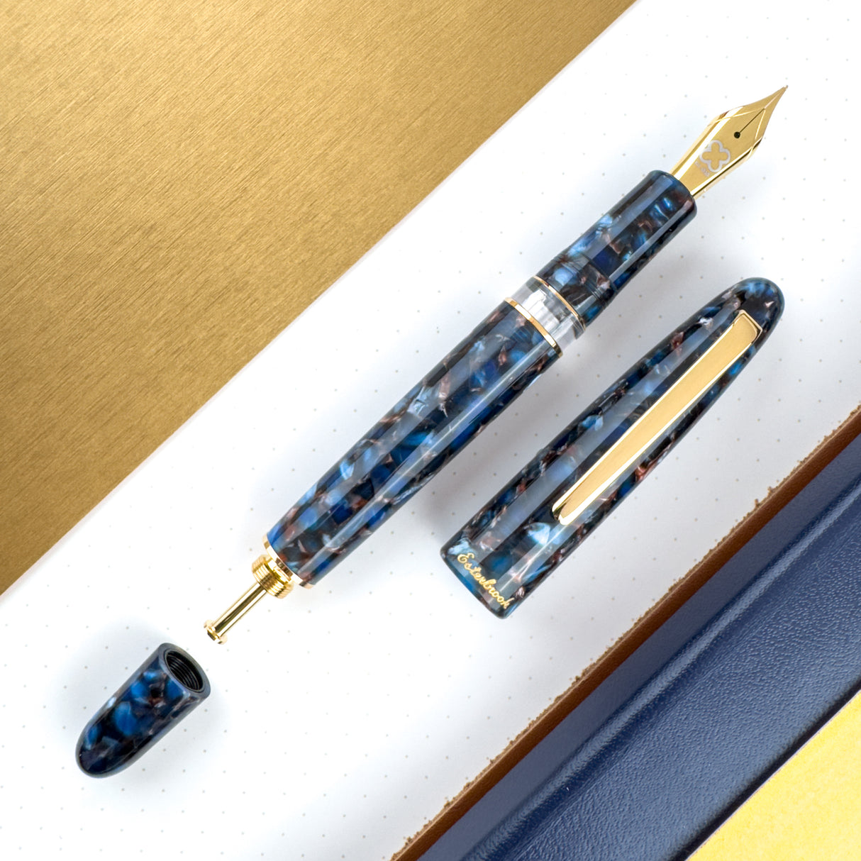 Esterbrook Estie Push Button Fountain Pen - Nouveau Bleu