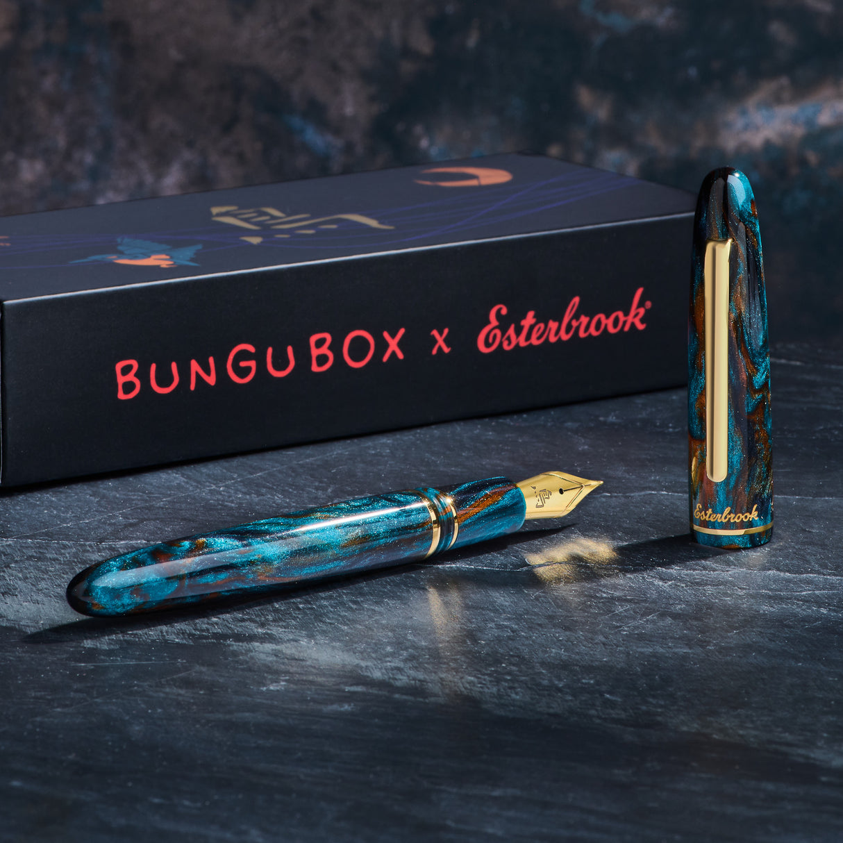 Esterbrook x BUNGUBOX Estie Fountain Pen - Kingfisher (Special Edition)