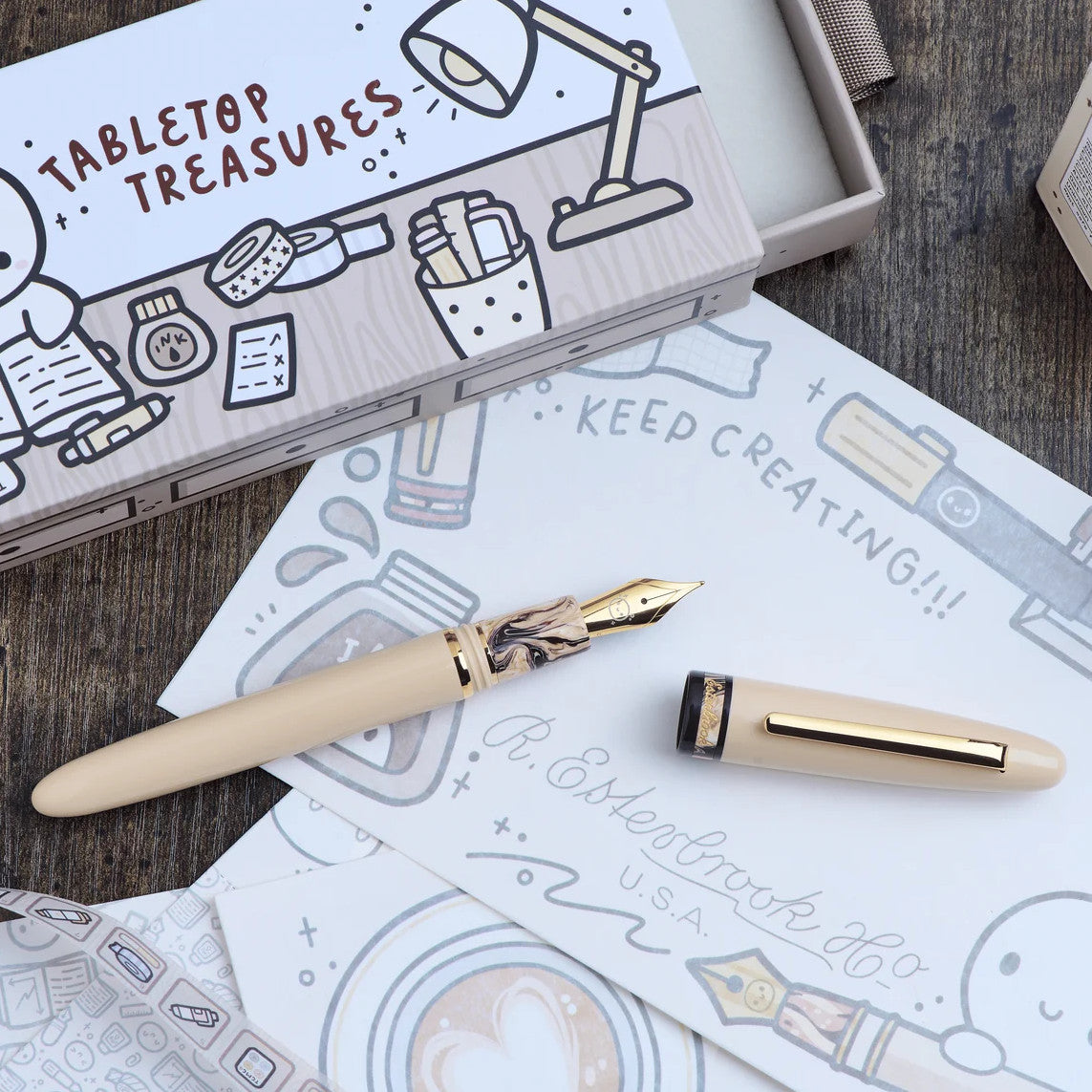 Esterbrook Estie Fountain Pen - TheCoffeeMonsterzCO (Special Edition)