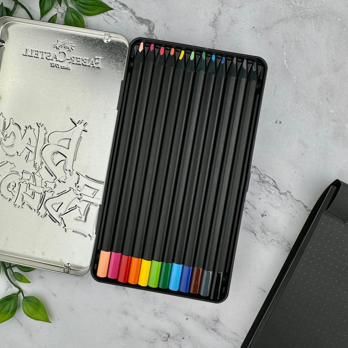 Faber-Castell Black Edition Color Pencils - 12 pack