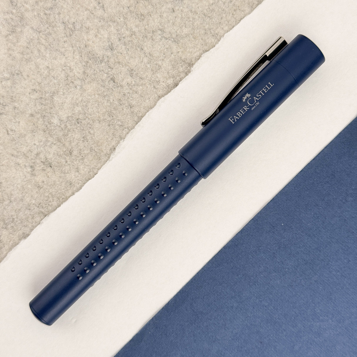 Faber-Castell Grip 2011 Fountain Pen - Classic Blue