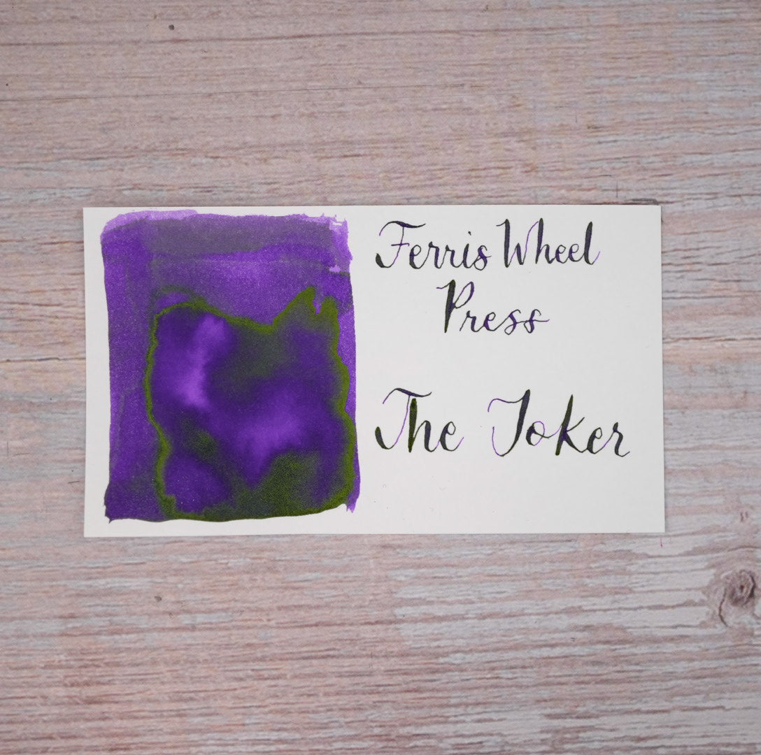 Ferris Wheel Press x Batman Collection The Joker Ink - 38ml Bottled Ink