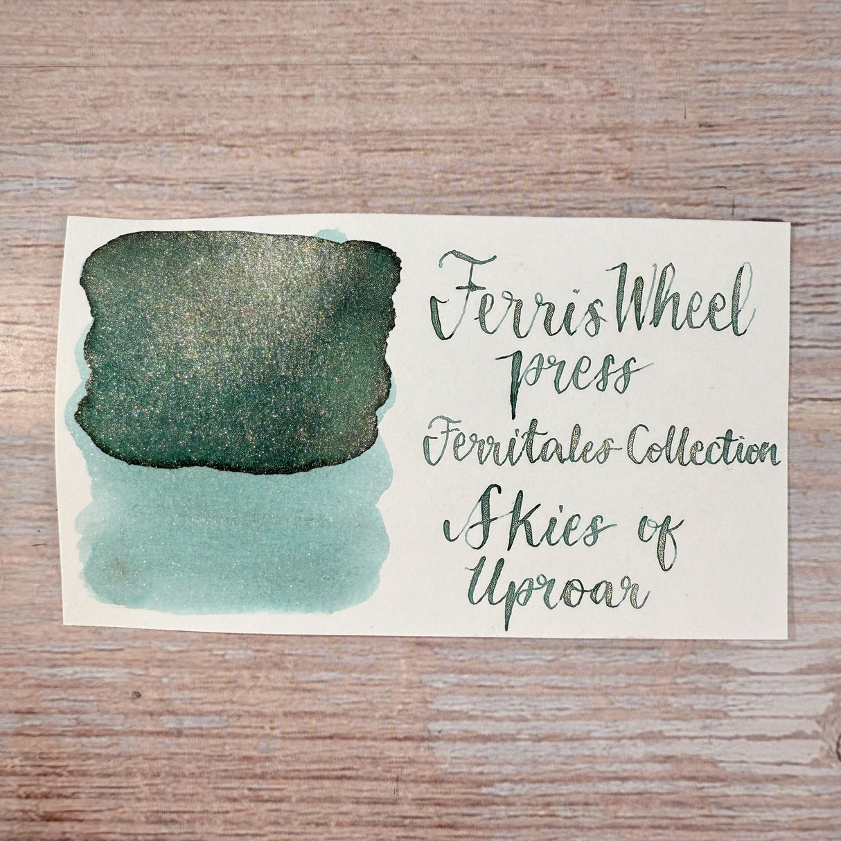 Ferris Wheel Press Bestiary Series - Skies of Uproar - 20ml Bottled Ink (Special Edition)