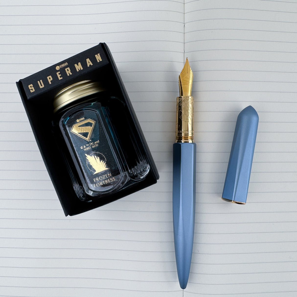 Ferris Wheel Press Superman Fountain Pen Set - Fortress of Solitude (Special Edition)(Doorbuster)