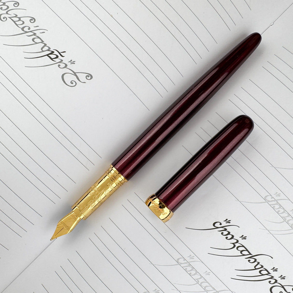 Ferris Wheel Press x Lord of The Rings Fountain Pen Set - Sauron (Special Edition)