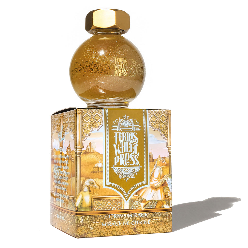 Ferris Wheel Press Bestiary Series - Citrine Mirage - 20ml bottled Ink (Special Edition)(Doorbuster)
