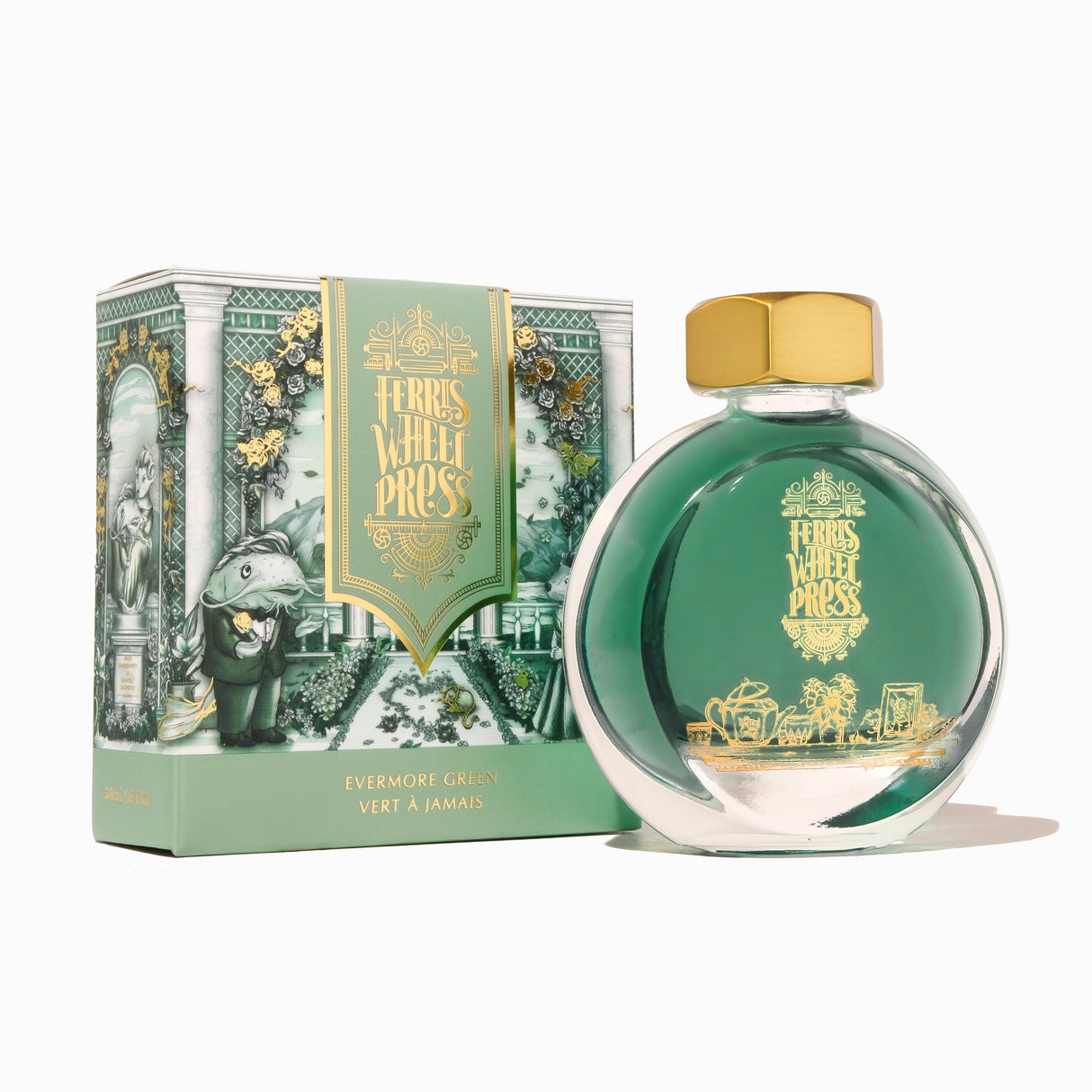 Ferris Wheel Press - Evermore Green - 38ml Bottled Ink