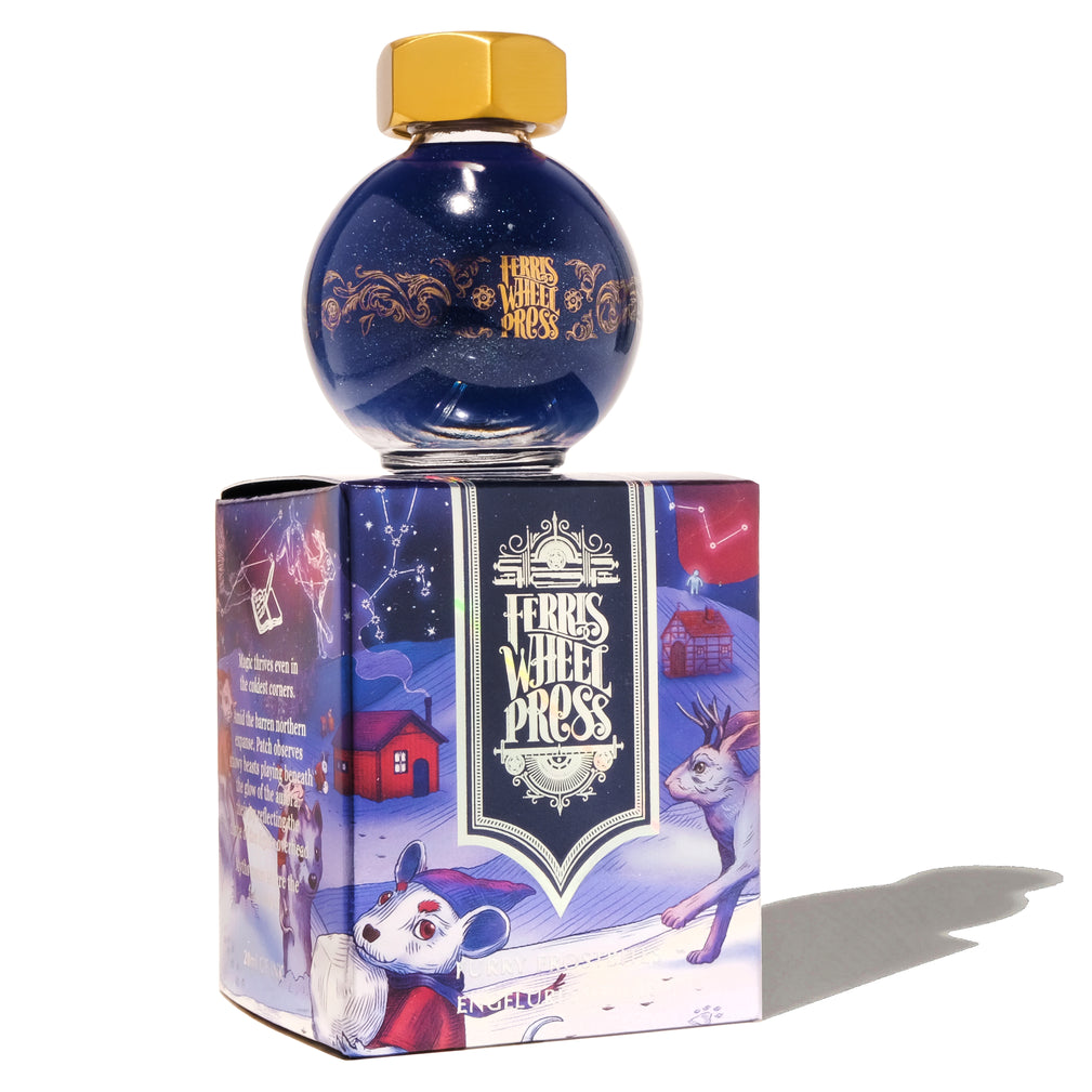 Ferris Wheel Press Bestiary Series - Furry Frostbites - 20ml Bottled Ink (Special Edition)