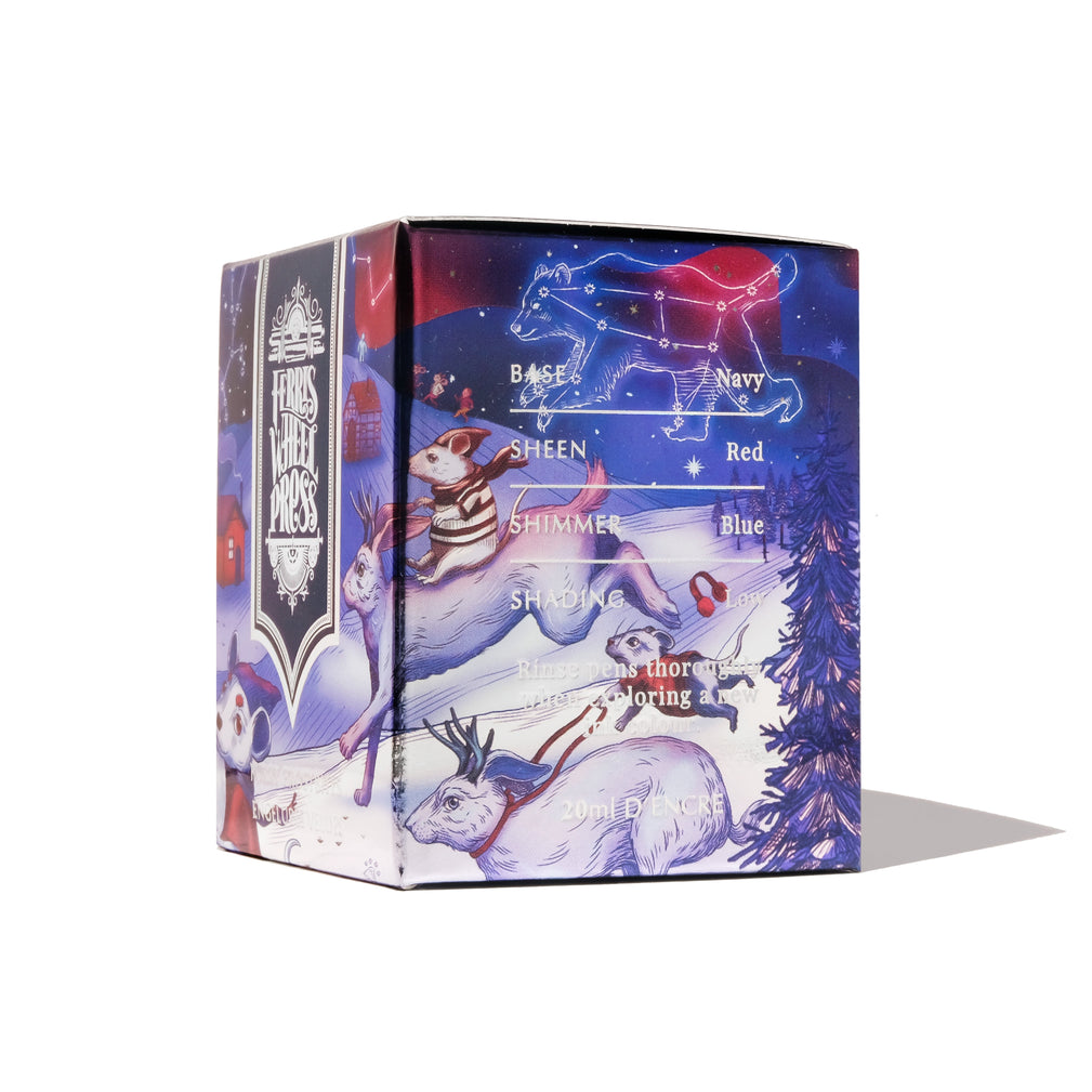 Ferris Wheel Press Bestiary Series - Furry Frostbites - 20ml Bottled Ink (Special Edition)