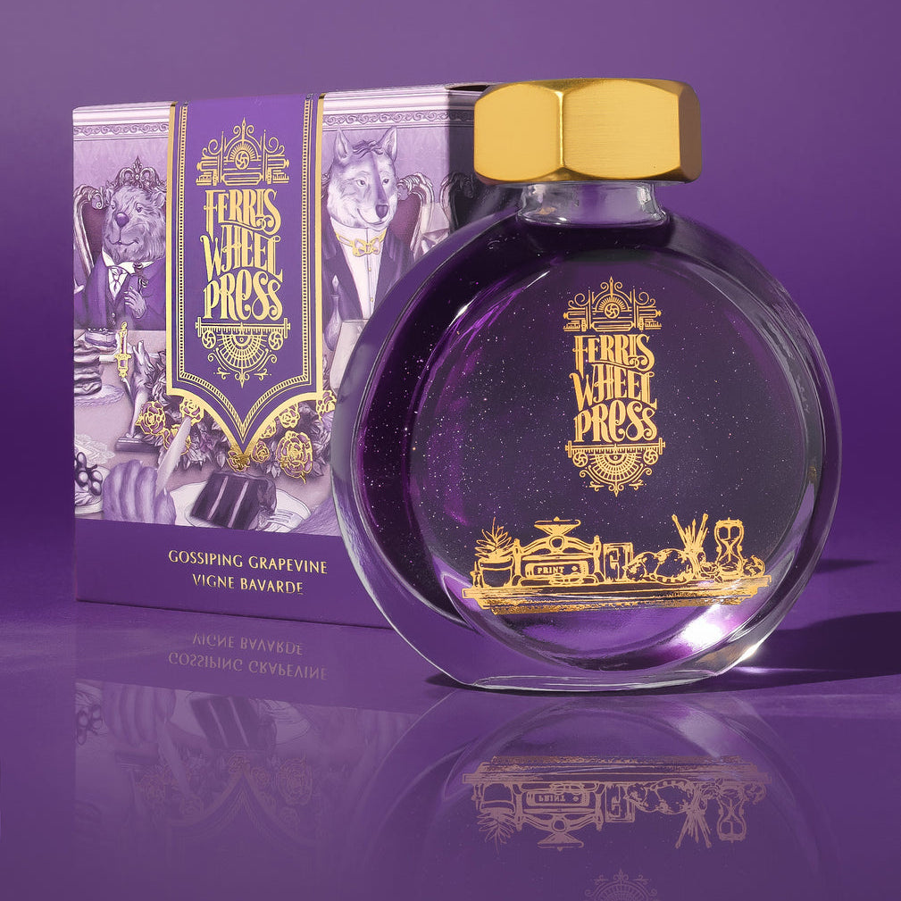 Ferris Wheel Press - Gossiping Grapevine - 38ml Bottled Ink (Special Edition)