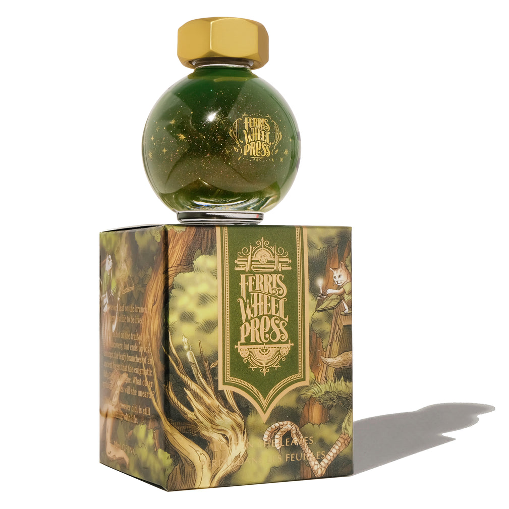 Ferris Wheel Press Bestiary Series - Lost in the Leaves - 20ml bottled Ink (Special Edition)