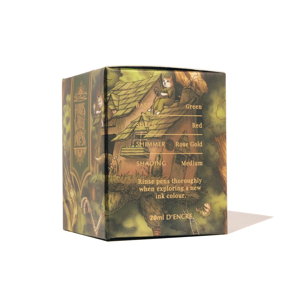 Ferris Wheel Press Bestiary Series - Lost in the Leaves - 20ml bottled Ink (Special Edition)