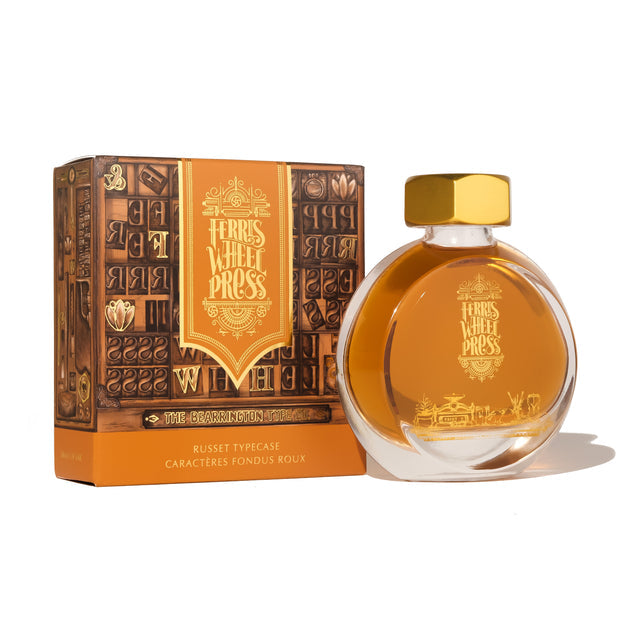Ferris Wheel Press Russet Typecase - 38ml Bottled Ink