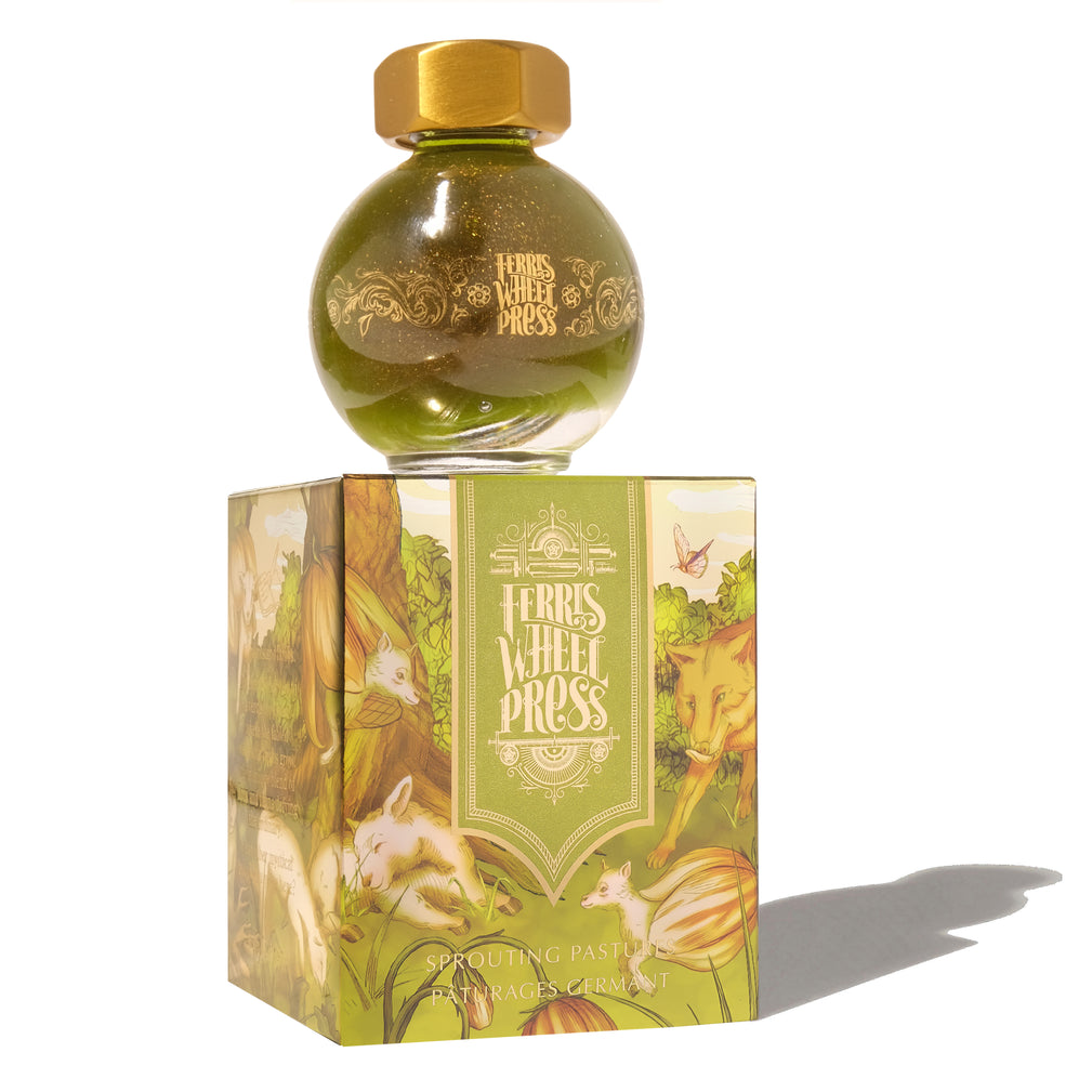 Ferris Wheel Press Bestiary Series - Sprouting Pastures - 20ml Bottled Ink (Special Edition)