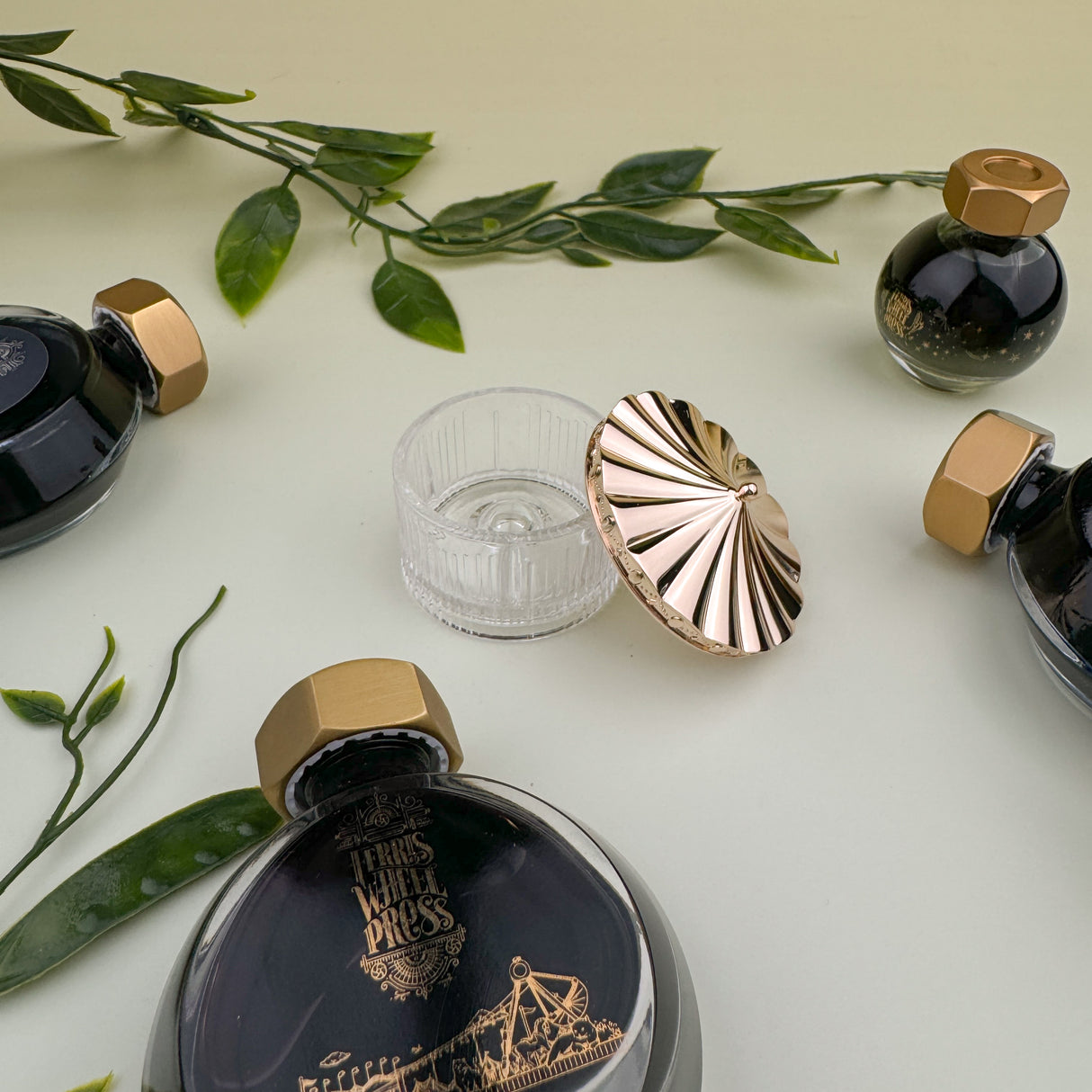 Ferris Wheel Press Carousel Inkwell - Sunset Gold (Special Edition)