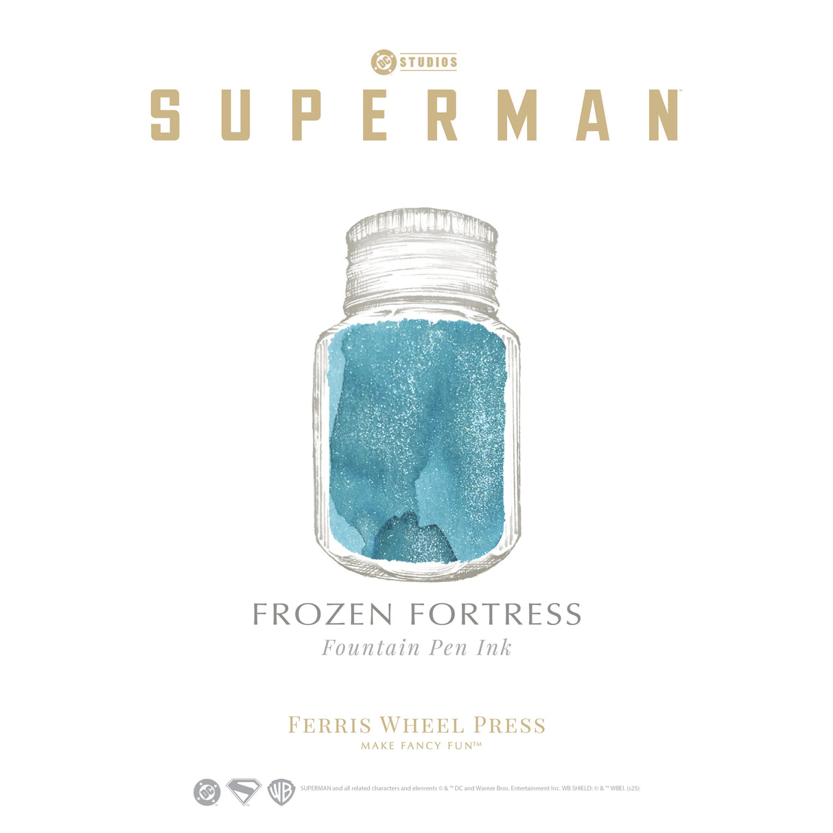 Ferris Wheel Press Superman - Frozen Fortress Bottled Ink (Special Edition)(Doorbuster)
