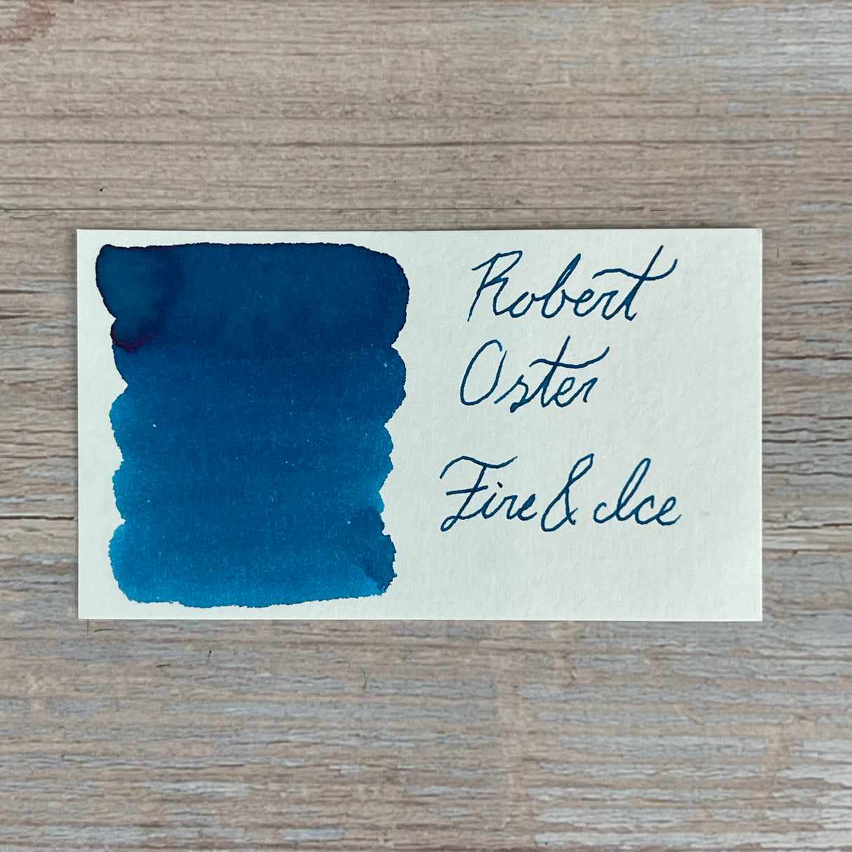 Robert Oster Fire and Ice - 50ml Bottled Ink