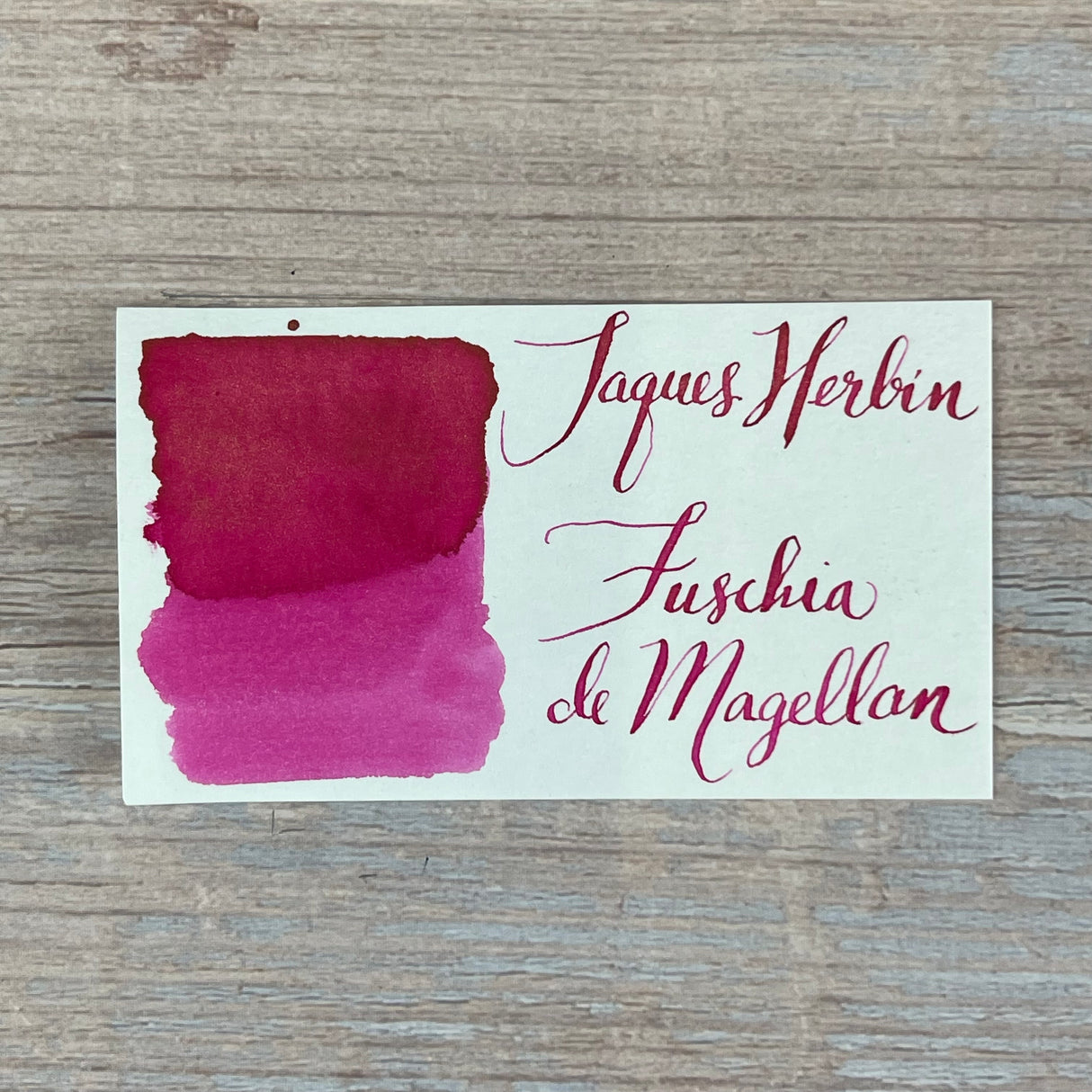 Jacques Herbin 1670 Fuchsia de Magellan - 50ml Bottled Ink