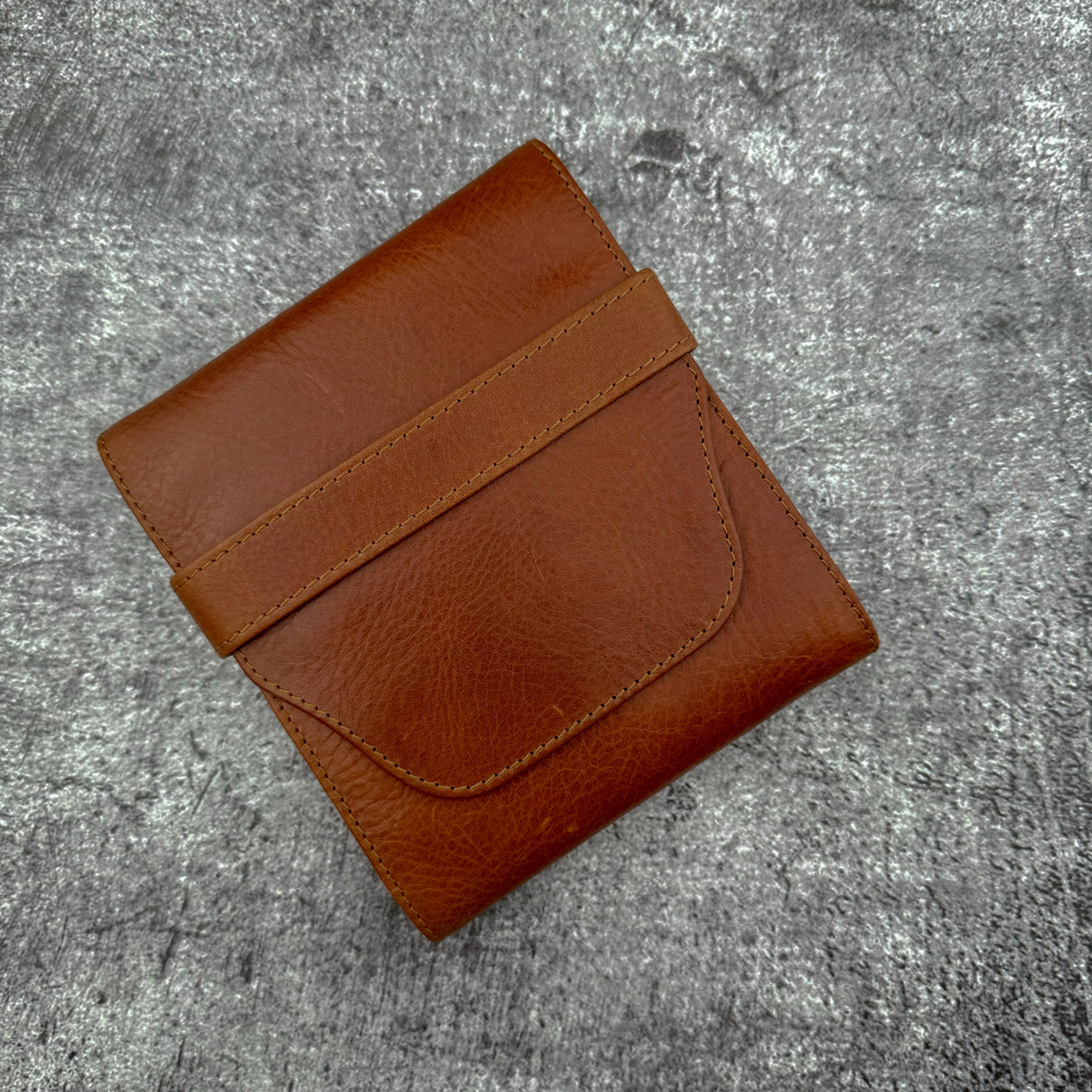 Galen Leather Legacy Collection TwinFlip Pen Case for 5 Pens