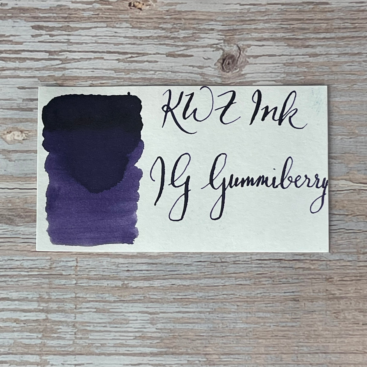 KWZ Iron Gall Gummiberry - 60ml Bottled Inks