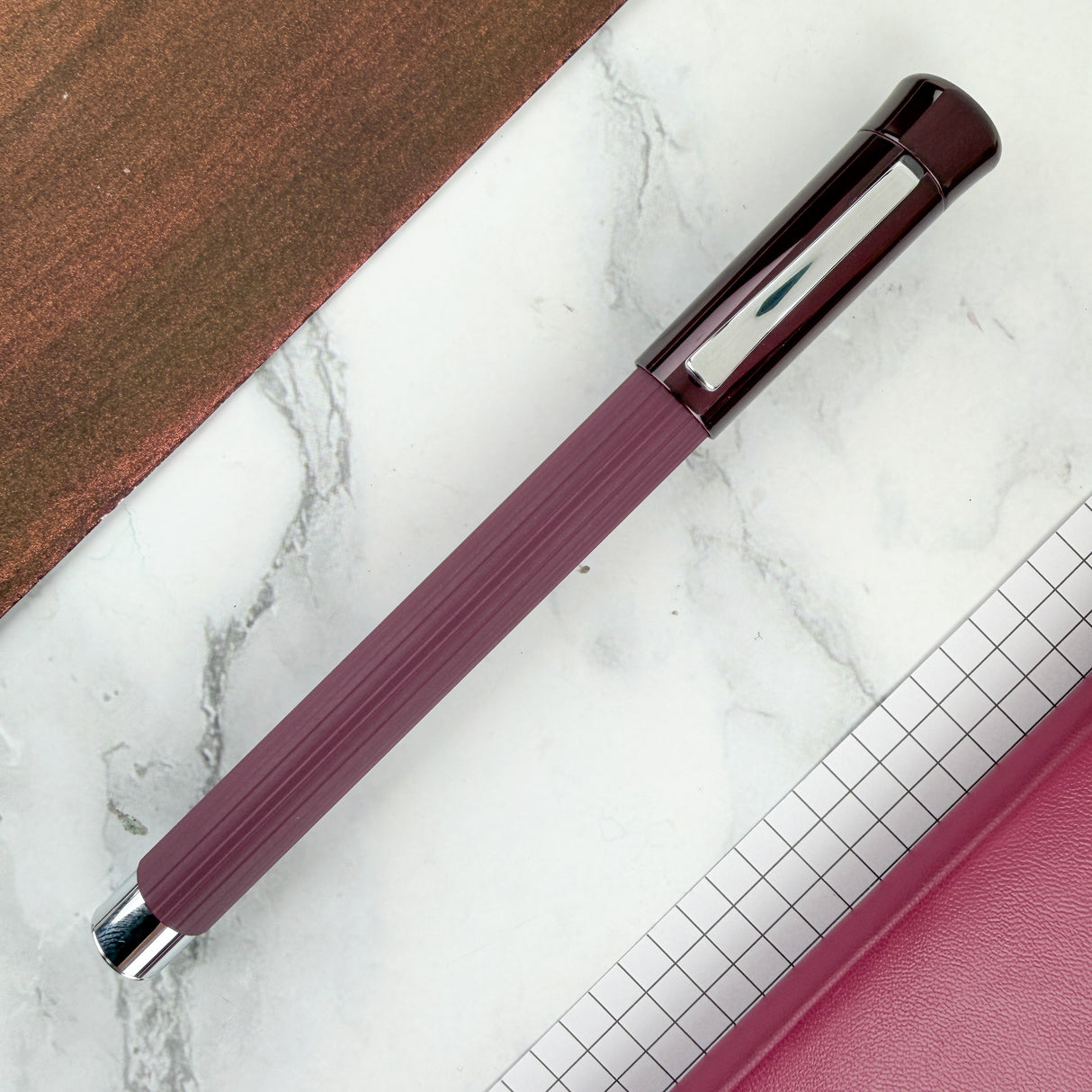 Graf von Faber-Castell Tamitio Rollerball Pen - Dark Bordeaux
