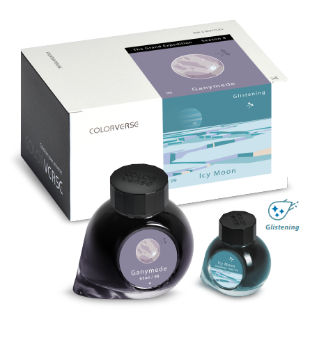 Colorverse Ganymede & Icy Moon - 65ml + 15ml Bottled Ink